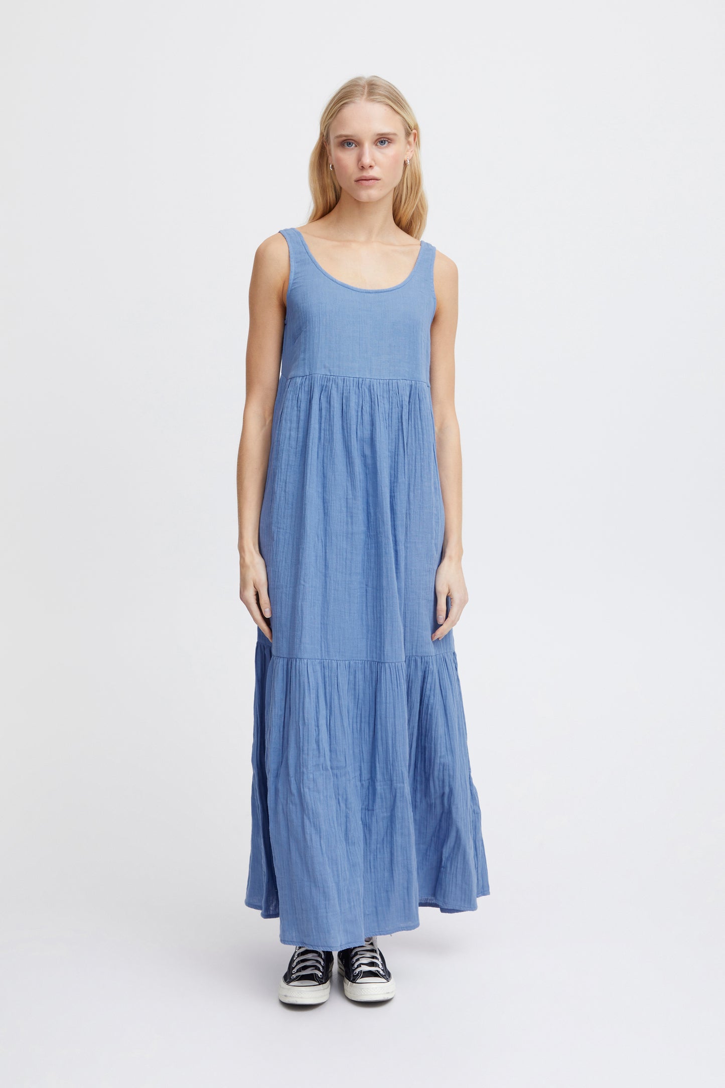 Iafoxa Maxi Dress | Blue