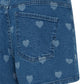 Ichi Ihpiper Shorts | Light Blue Washed Denim