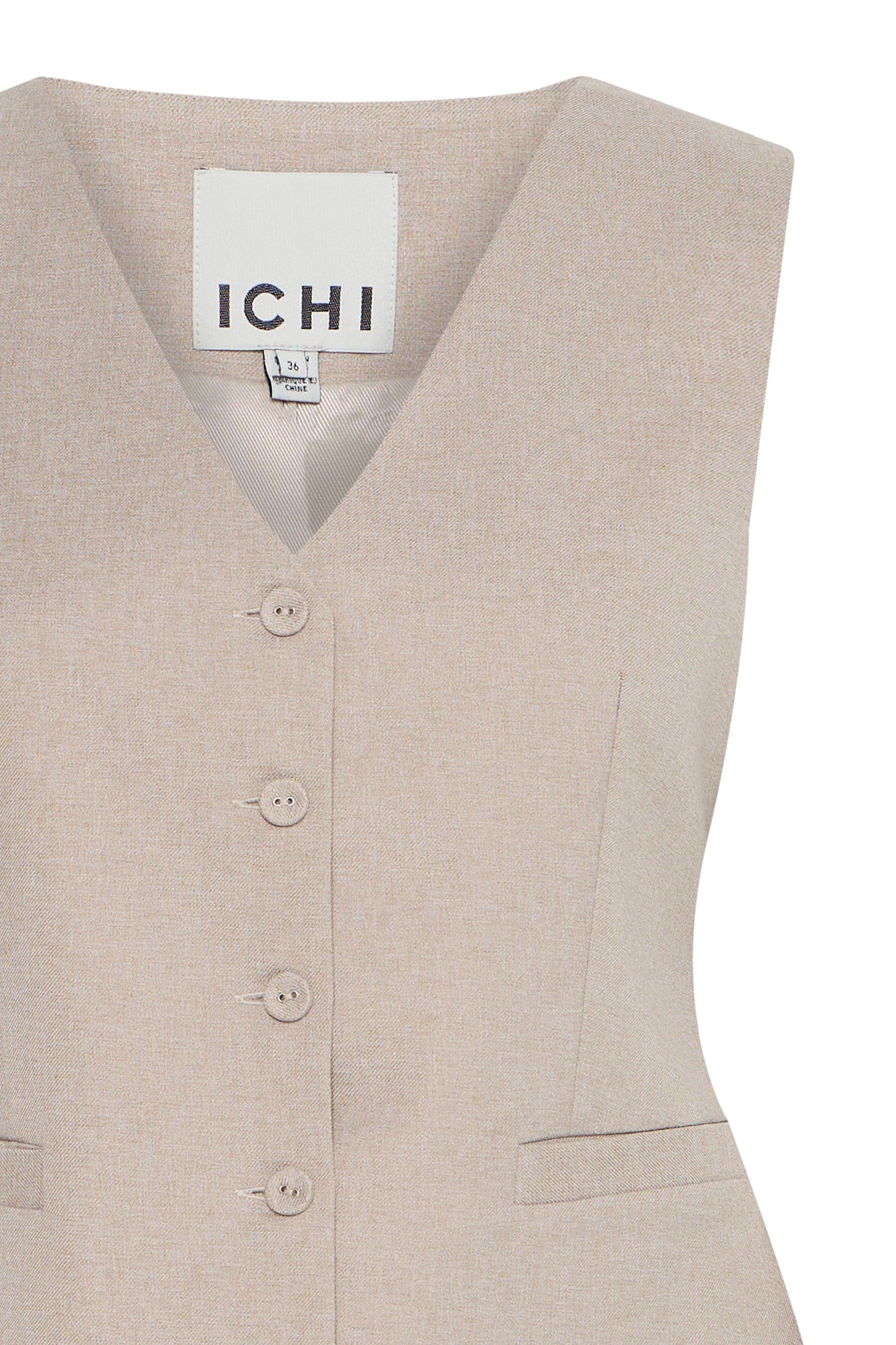 Ichi Ihzimmie Waistcoat | String Melange