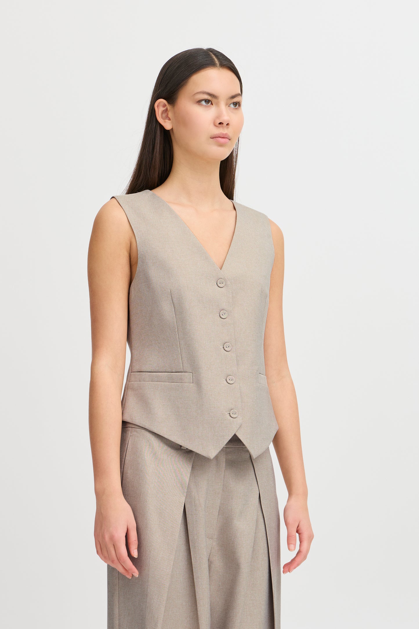 Ichi Ihzimmie Waistcoat | String Melange