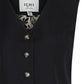 Ichi Ihzimmie Waistcoat | Black