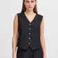 Ichi Ihzimmie Waistcoat | Black