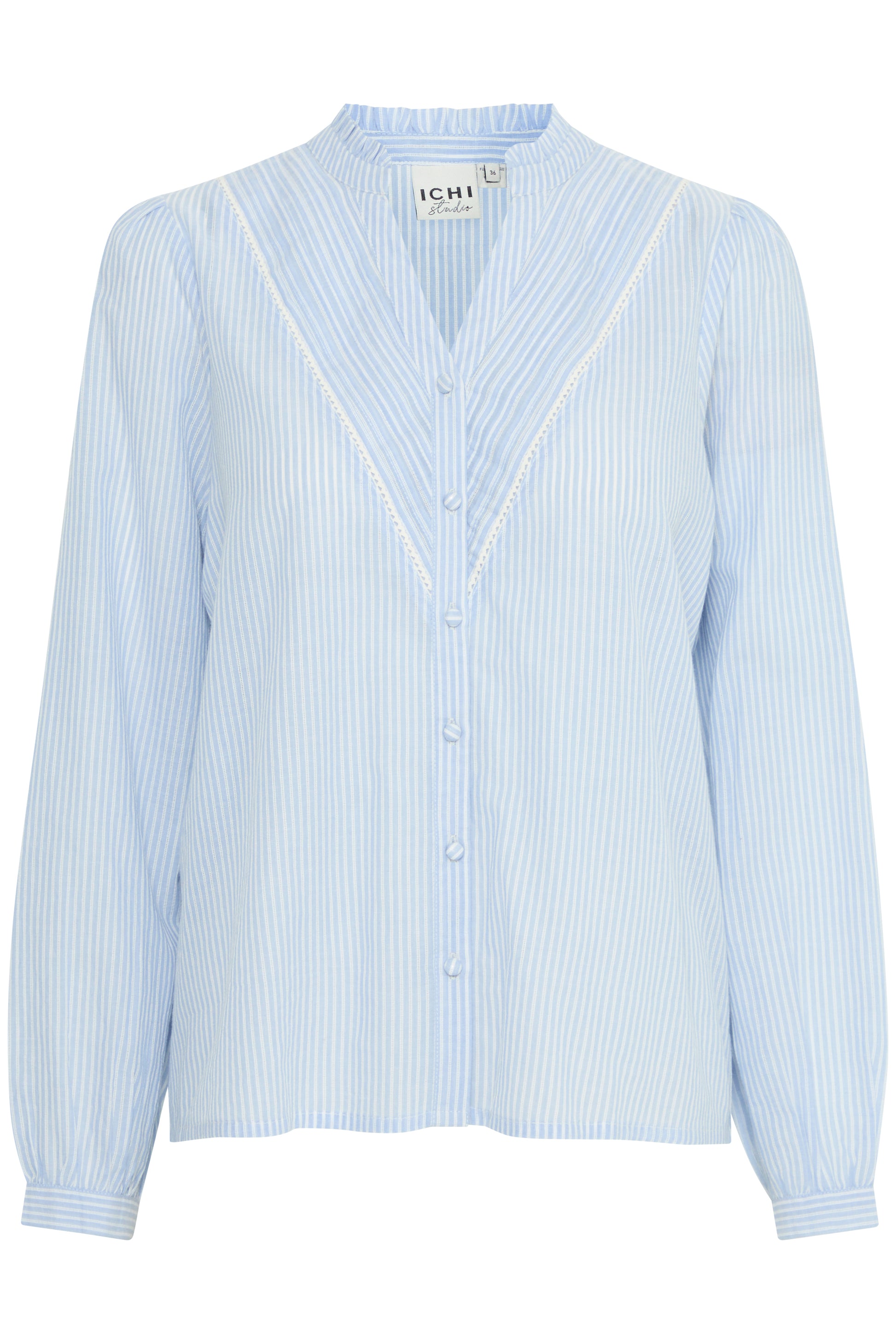 Ichi IhRomancy Shirt | Zen Blue