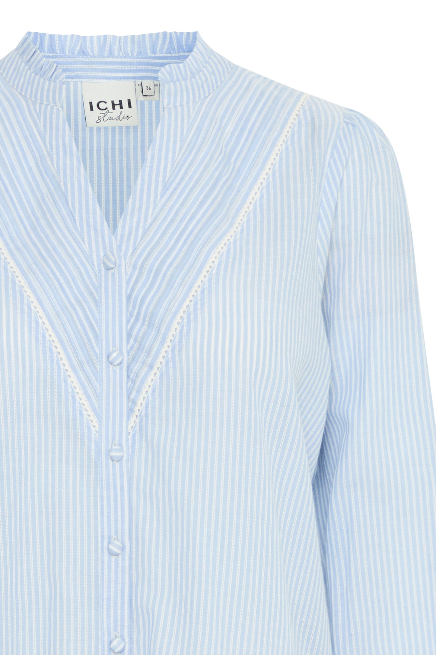 Ichi Romancy Shirt | Zen Blue