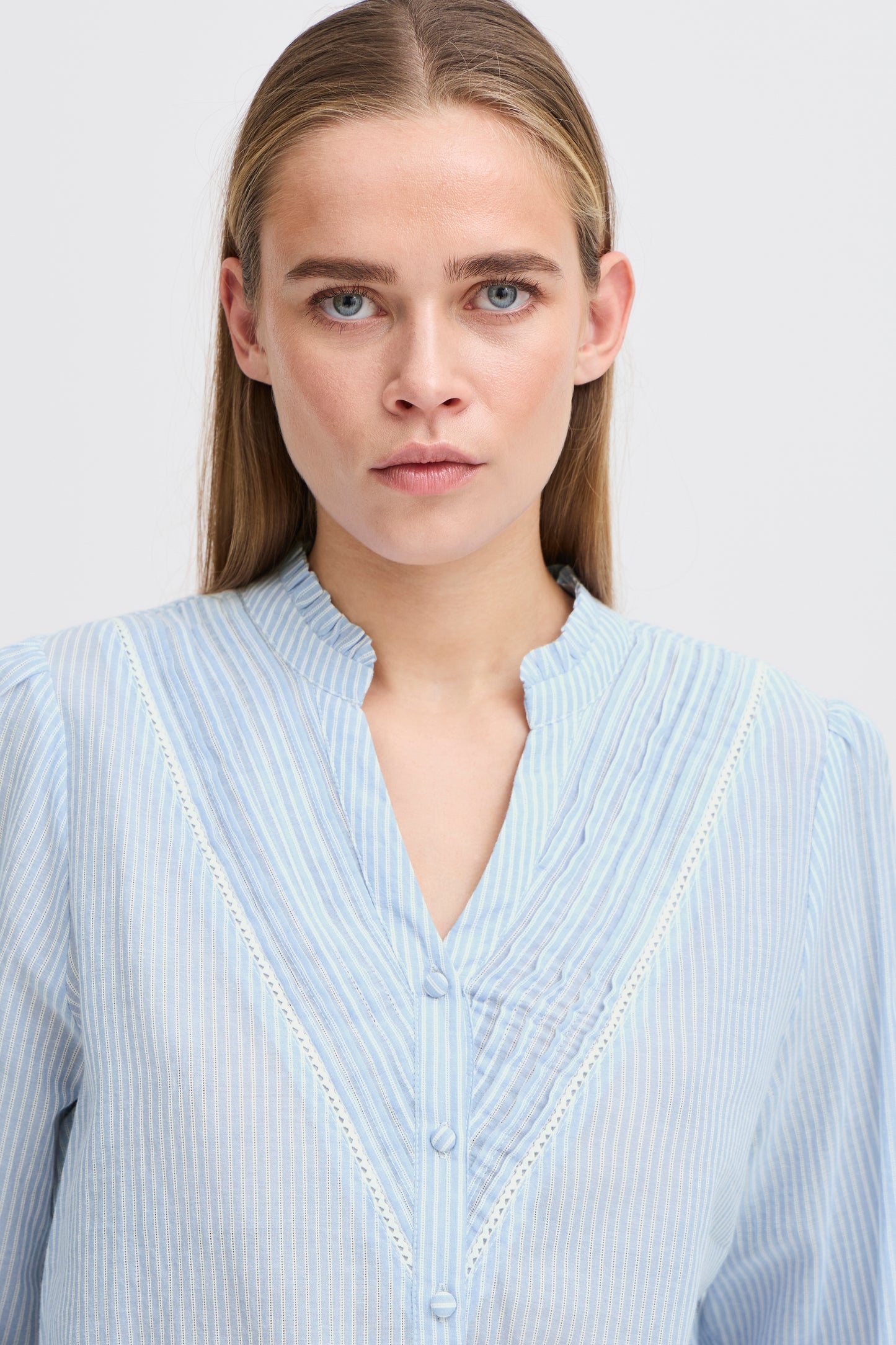 Ichi Romancy Shirt | Zen Blue