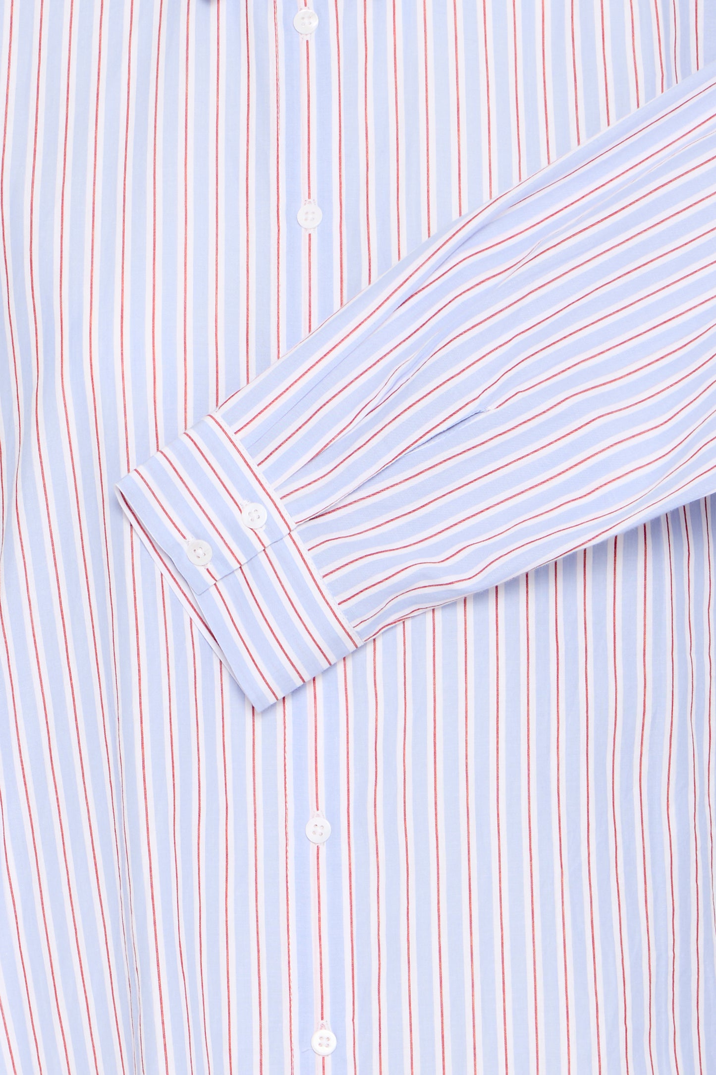 Ichi Janex Shirt | Blue Multi Stripe