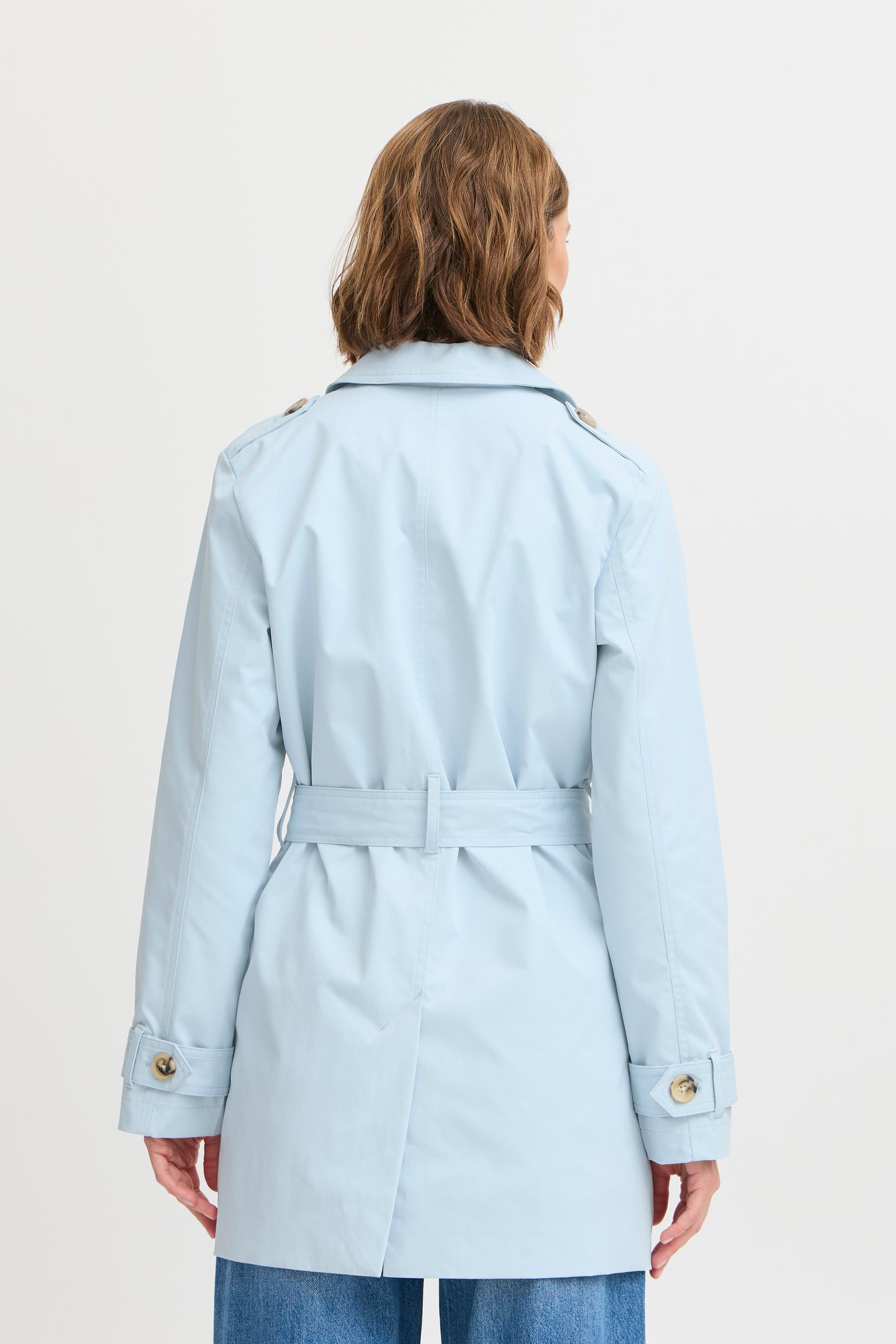 B Young Byamona Trench Coat | Angel Falls