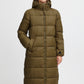 B Young Bybomina Long Coat | Military Olive