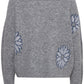 B Young ByOmea Jumper | Mid Grey Melange