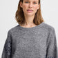 B Young ByOmea Jumper | Mid Grey Melange