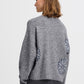 B Young ByOmea Jumper | Mid Grey Melange