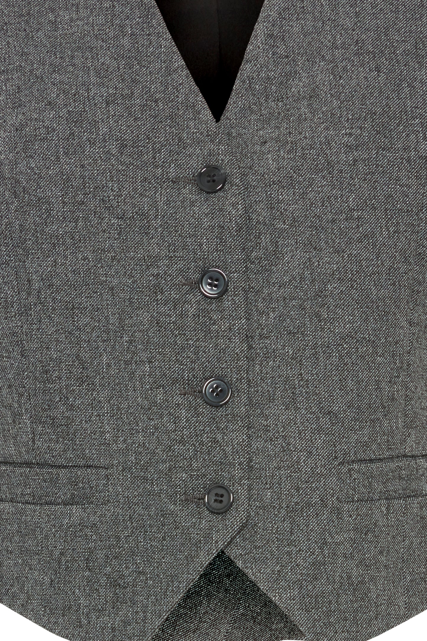 B Young ByEtona Waistcoat | Mid Grey Melange