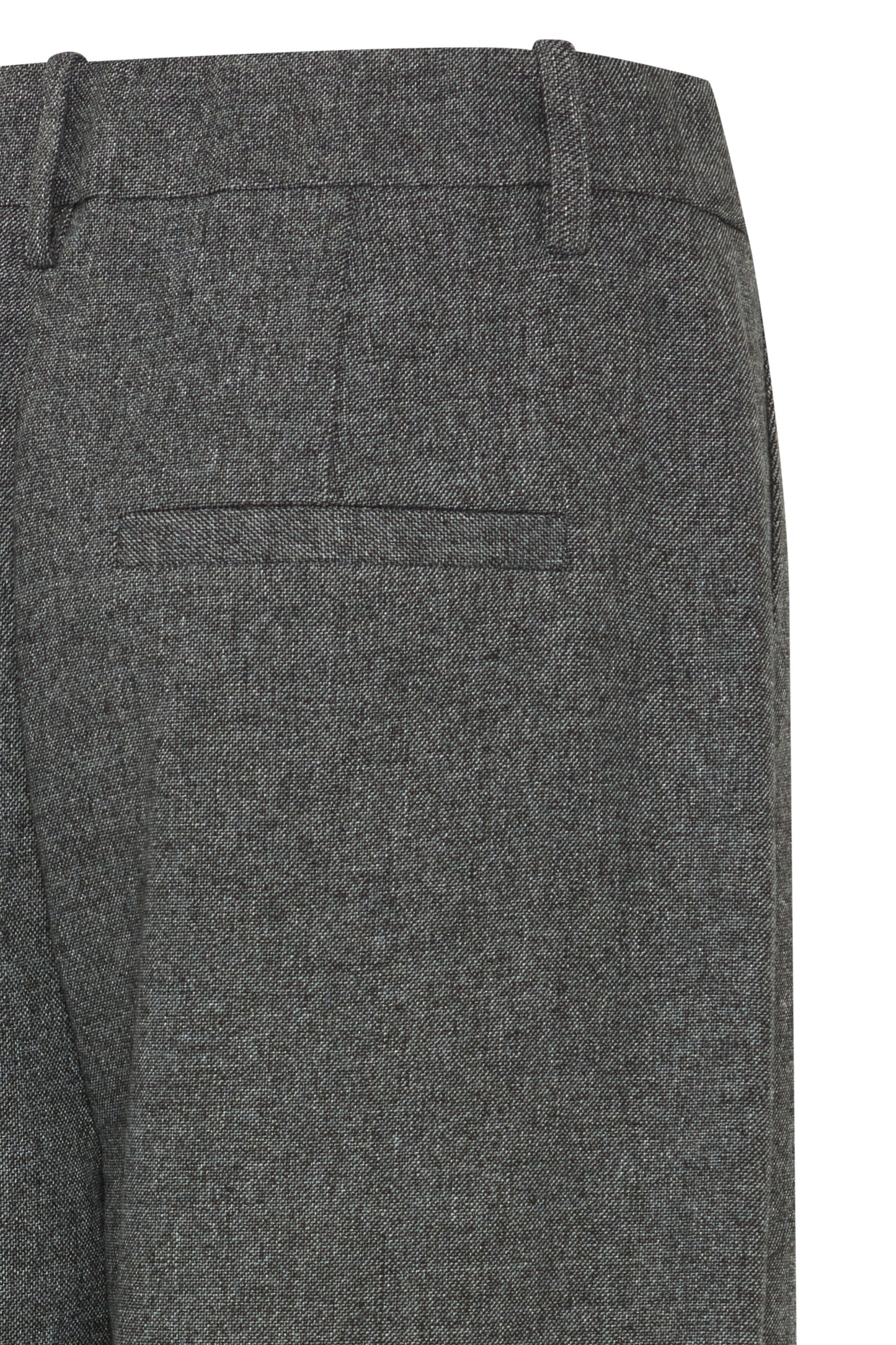 B Young ByEtona Pants | Mid Grey Melange