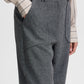 B Young ByEtona Pants | Mid Grey Melange