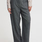 B Young ByEtona Pants | Mid Grey Melange