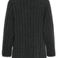 B Young Marianne Jumper | Dark Grey Melange