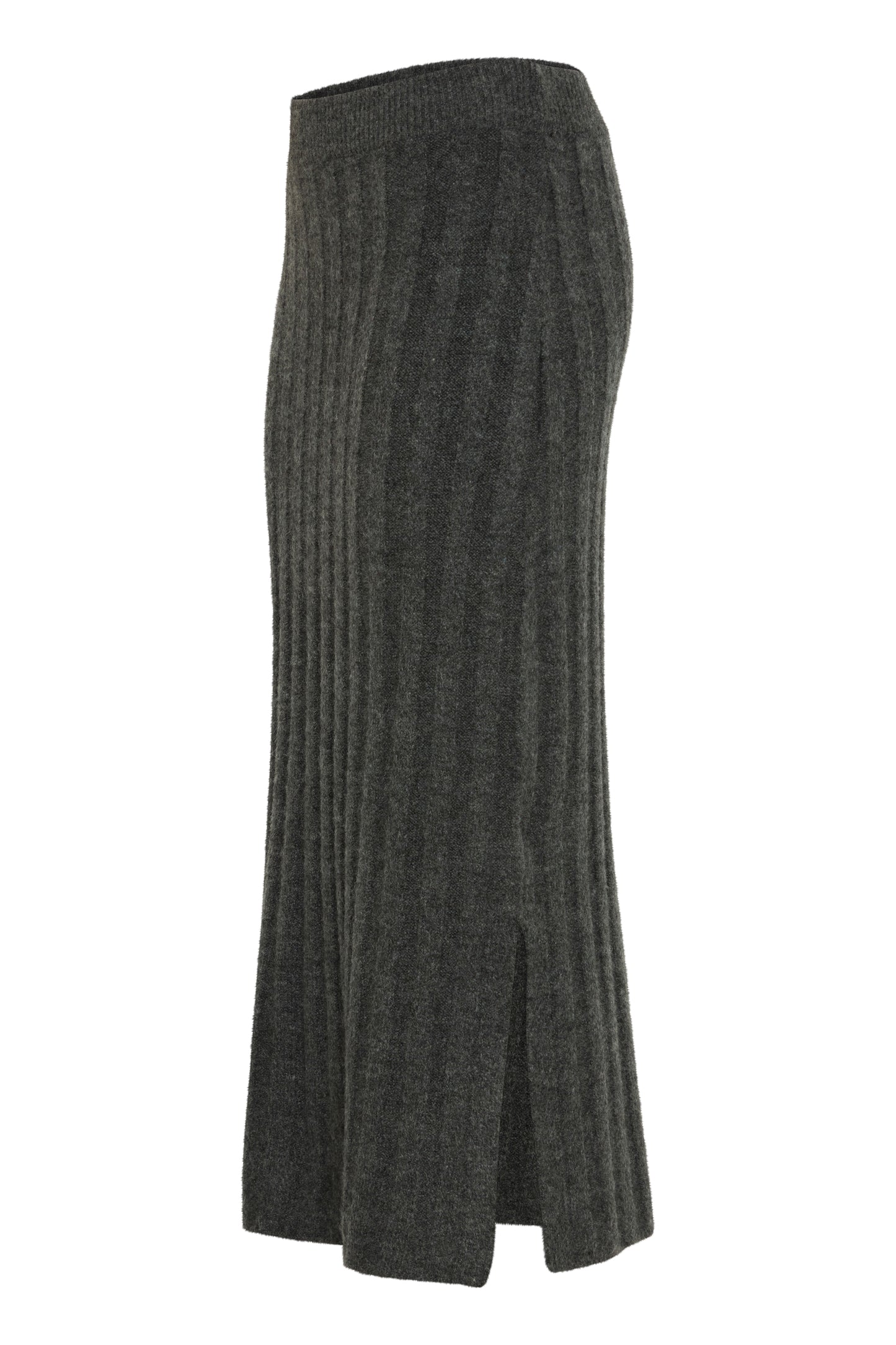 B Young Marianne Slim Skirt | Dark Grey Melange