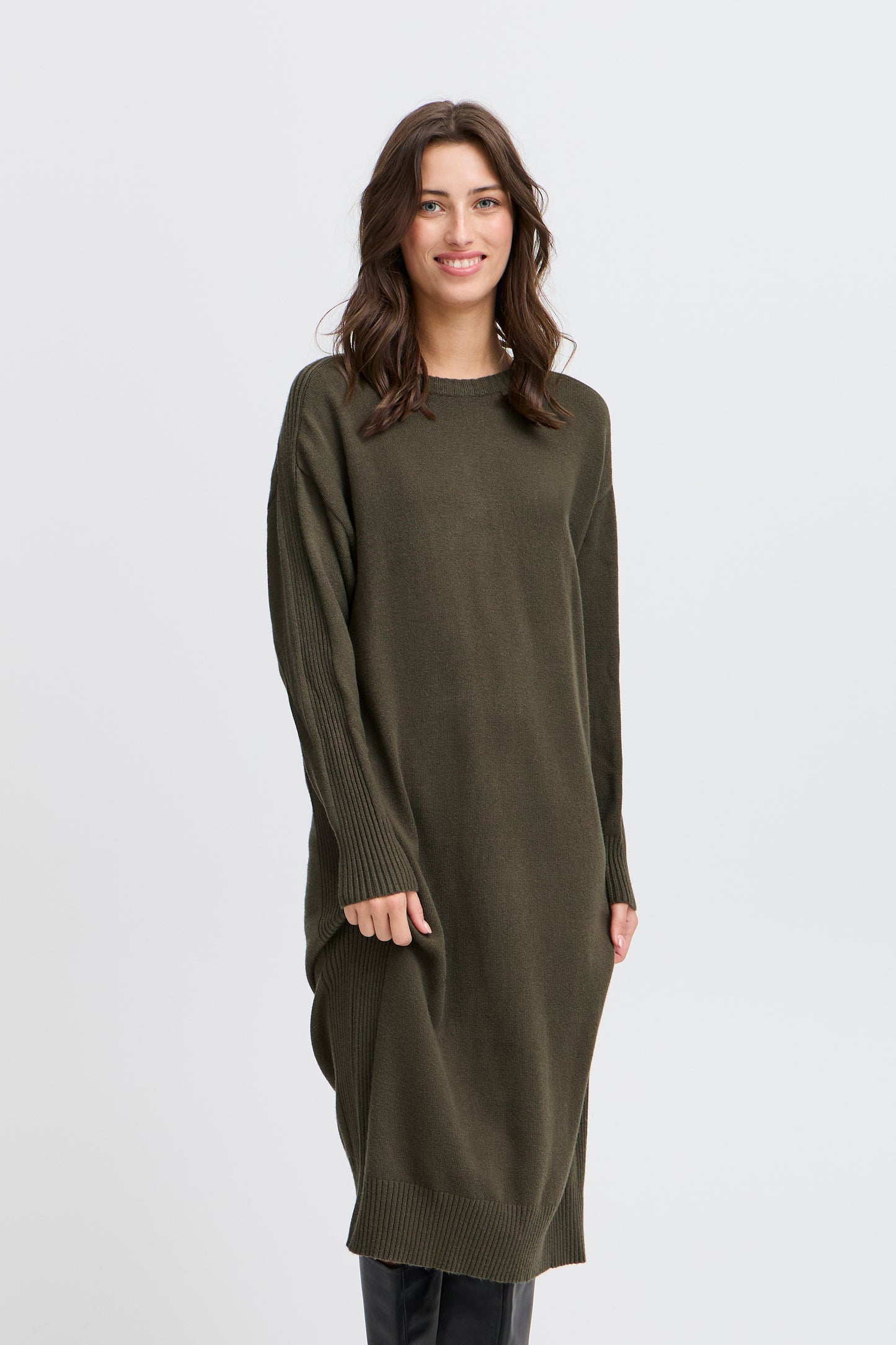 B Young ByManina Dress | Olive Night