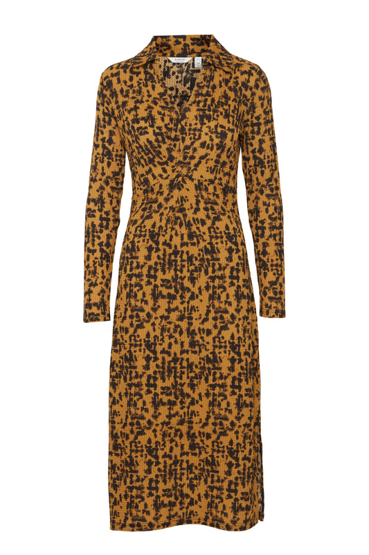 B Young Byramila Dress in Bronze Haze Animal