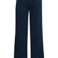 B Young ByRowan Stripe Pant | Navy Mix