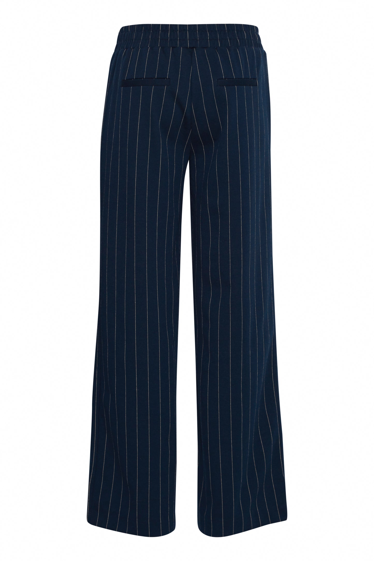 B Young ByRowan Stripe Pant | Navy Mix