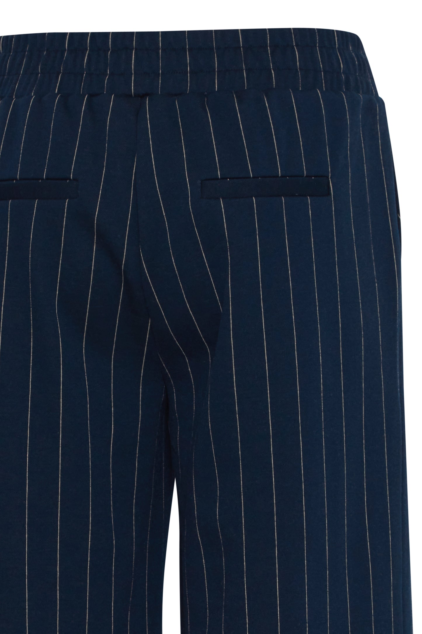 B Young ByRowan Stripe Pant | Navy Mix