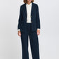 B Young ByRowan Stripe Pant | Navy Mix