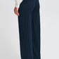 B Young ByRowan Stripe Pant | Navy Mix