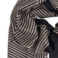 B Young Bavibi Geometric Scarf | Black Mix