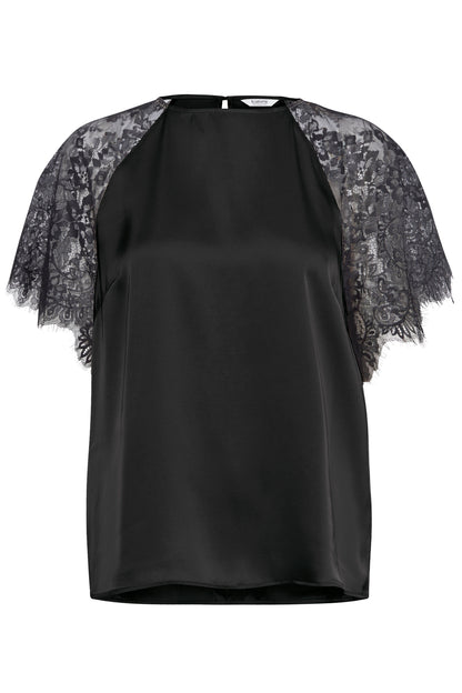 B Young ByFlair Lace Blouse | Black