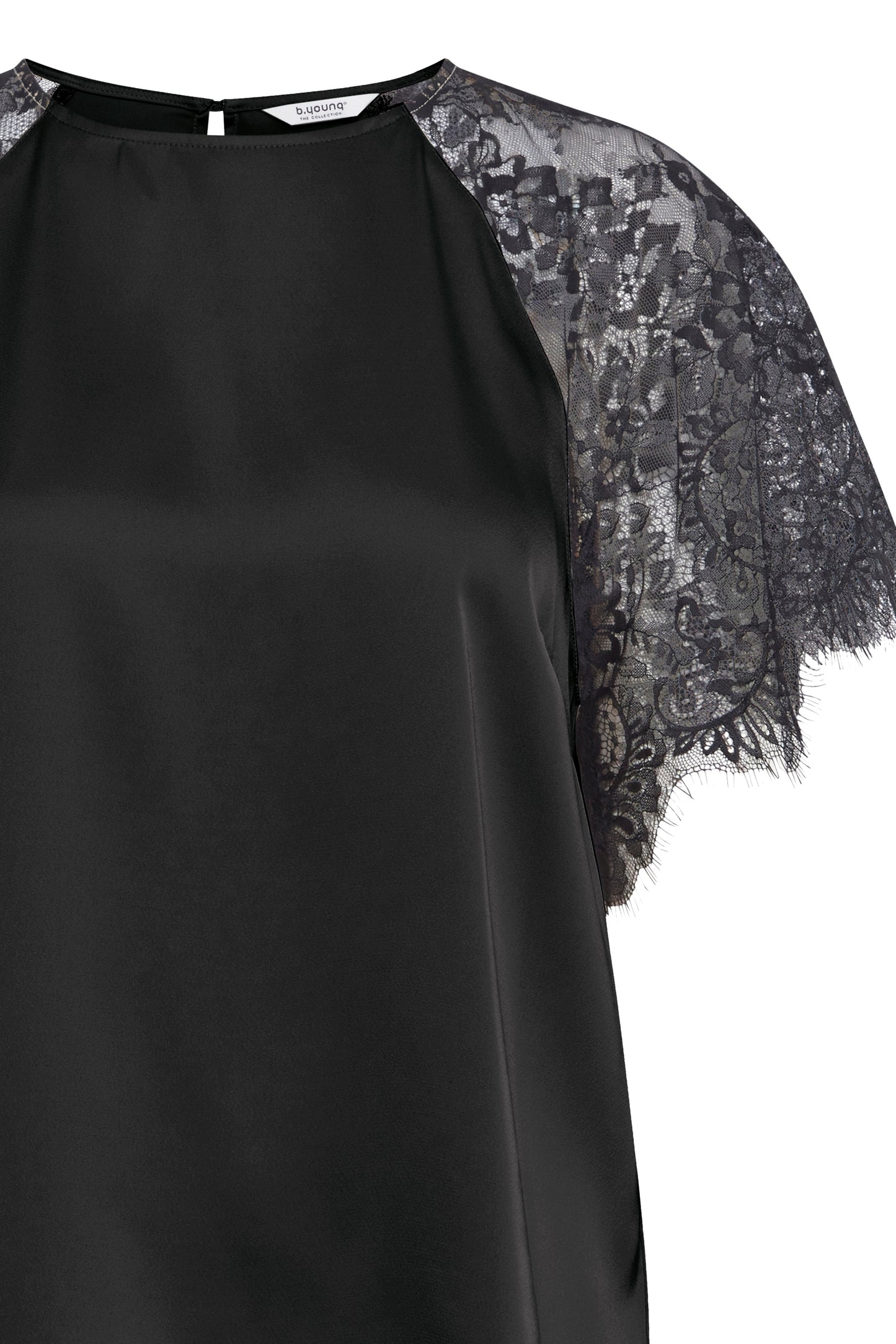 B Young ByFlair Lace Blouse | Black