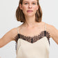 B Young ByFlair Lace Cami | Cement