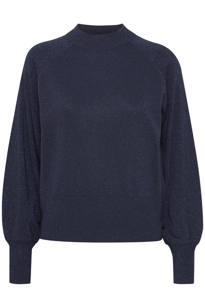 B Young ByMobbe Jumper | Navy Blazer