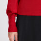 B Young ByMobbe Jumper | Haute Red