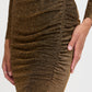 B Young ByTacha Skirt | Gold Mix