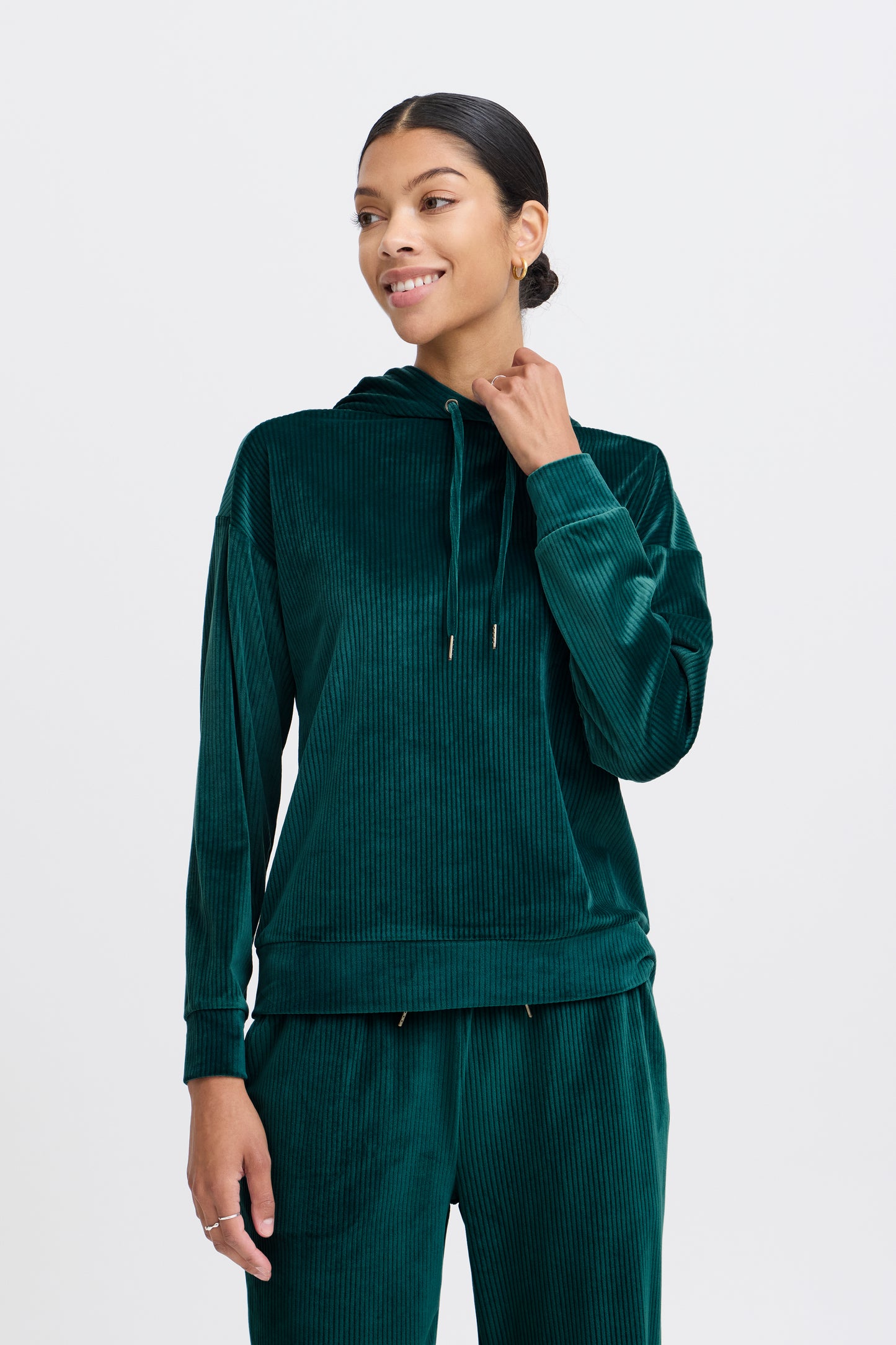 B Young ByRuby Hoodie | Sea Moss