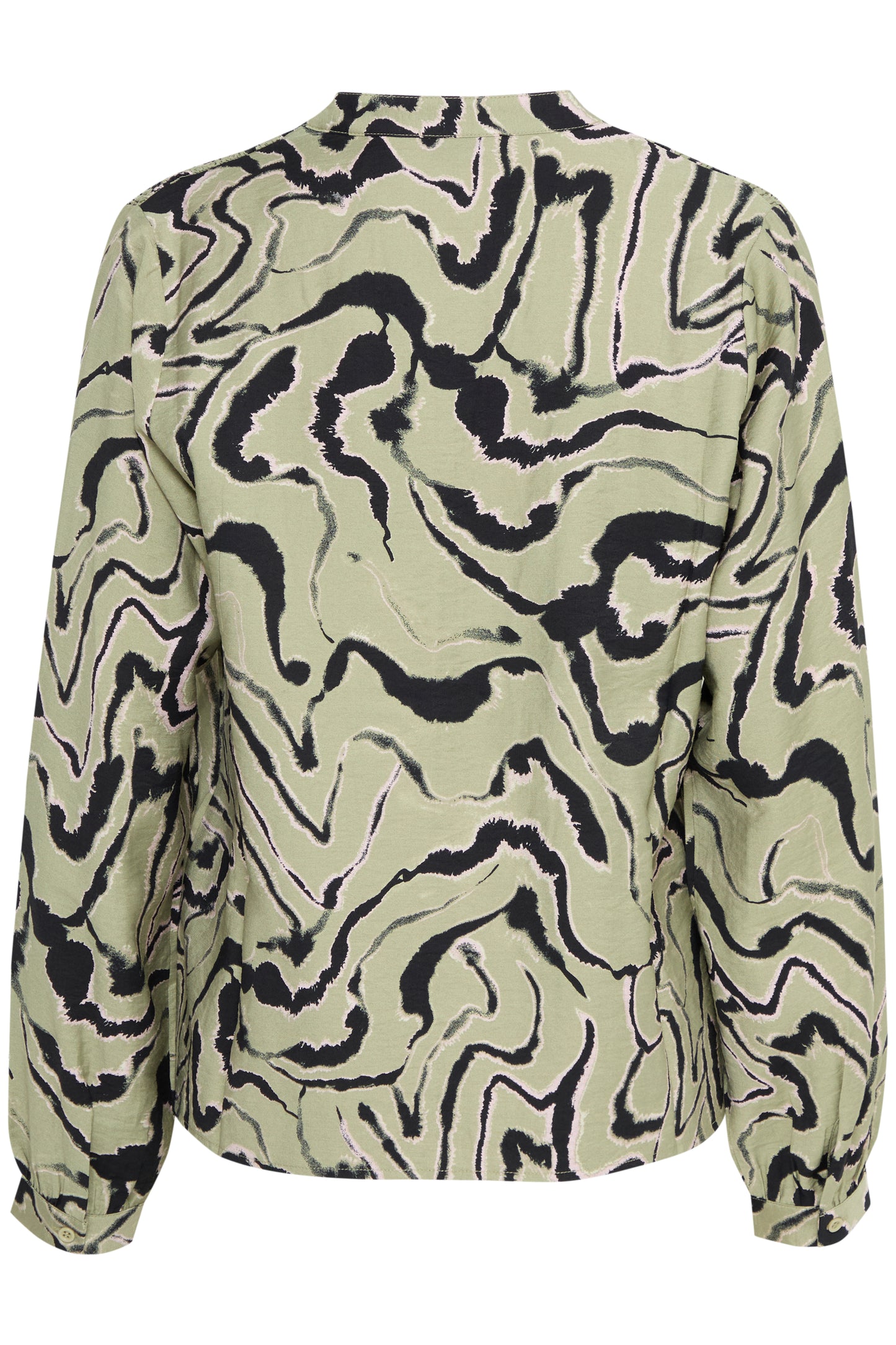 B Young Byihamma Smock Blouse | Tea Abstract Animal