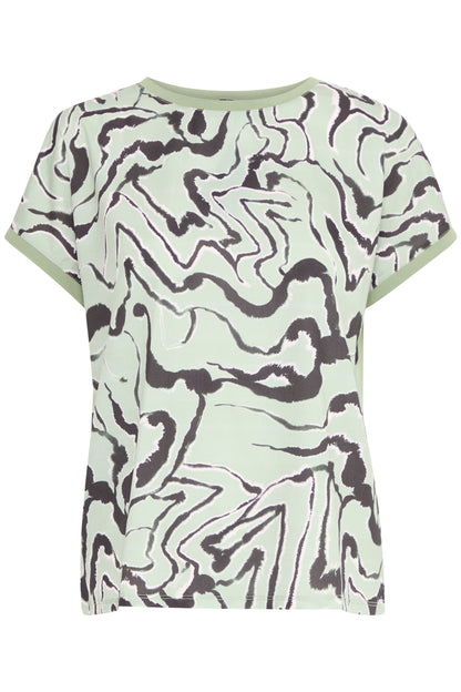 B Young Bypanya Tee | Tea Abstract Animal