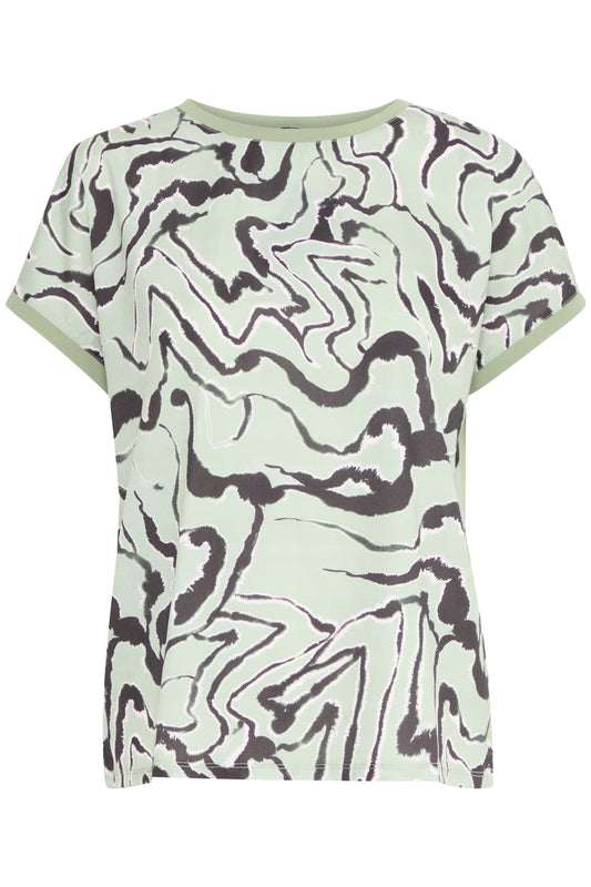 B Young Bypanya Tee | Tea Abstract Animal