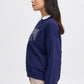 B Young Bysoma Sweatshirt | Medieval Blue