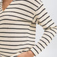 B Young Bysif Stripe Pullover | Birch Mix