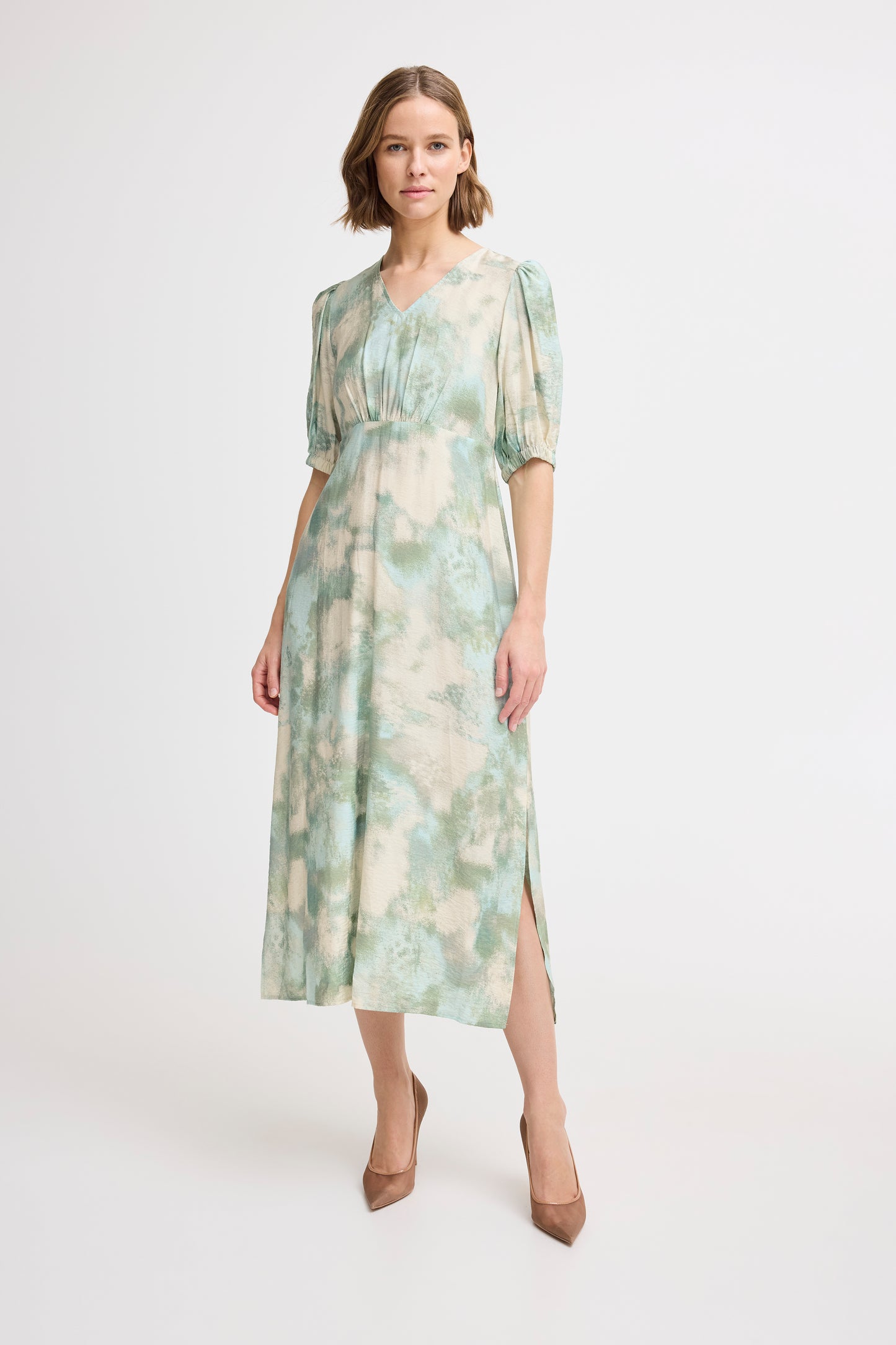 B Young Byibine Dress | Blue Haze Blur