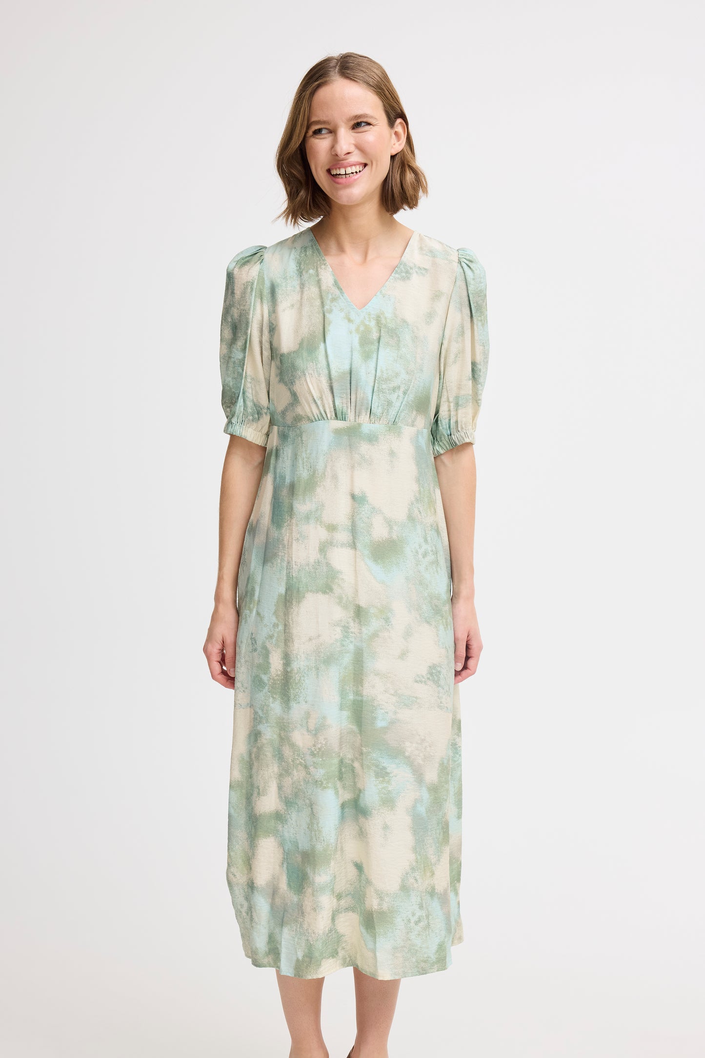 B Young Byibine Dress | Blue Haze Blur