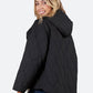 Eb & Ive Ribe Hood Jacket | Ebony