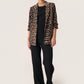 Soaked in Luxury Shirley Printed Blazer | Leopard