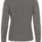 Soaked in Luxury Molina Mockneck Pullover | Grey Melange