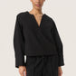 Soaked in Luxury Eureka Blouse | Black