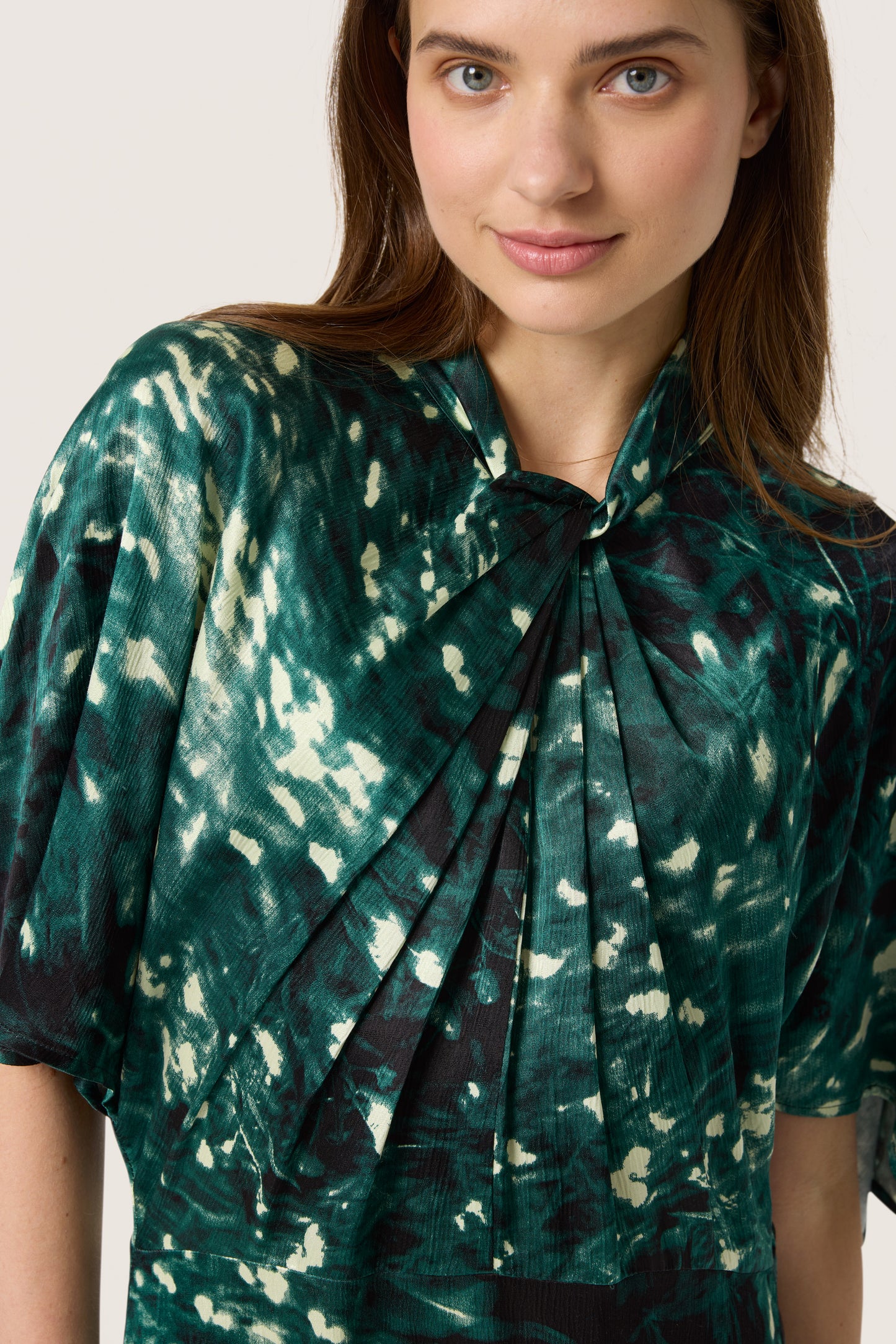 Soaked in Luxury Miria Dress | Rain Forest Splash Print