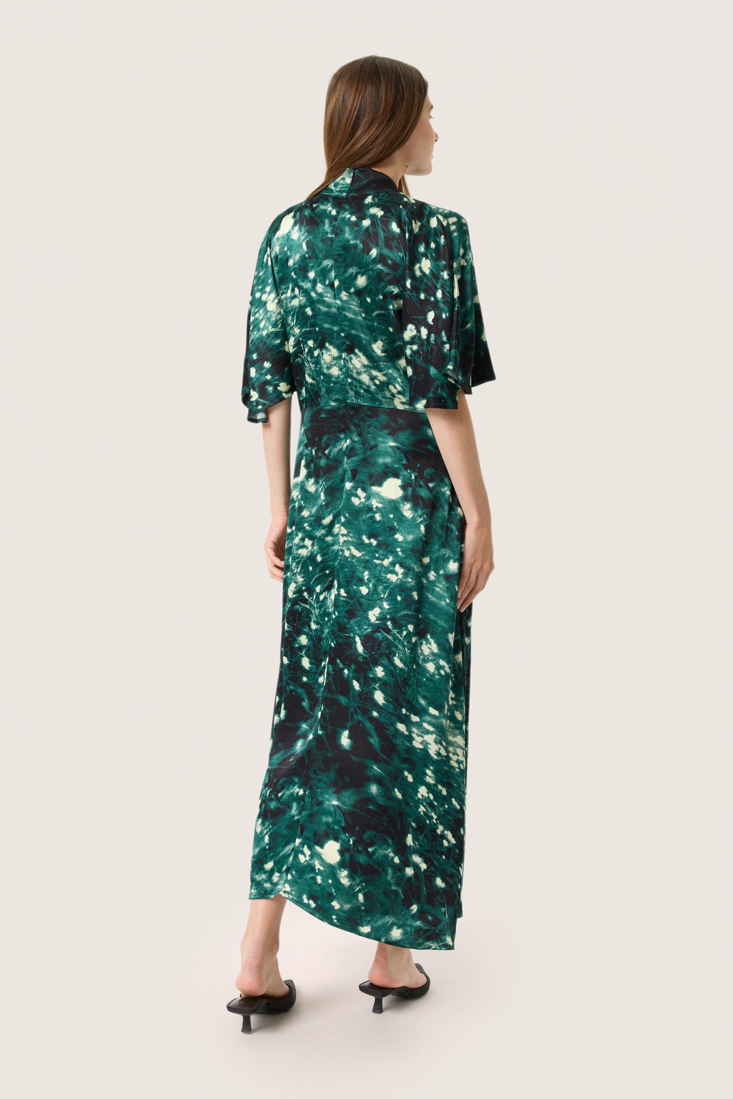 Soaked in Luxury Miria Dress | Rain Forest Splash Print