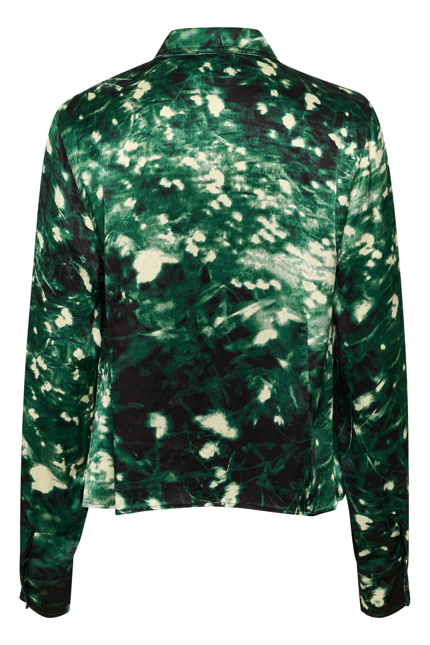 Soaked in Luxury Miria Shirt | Rain Forest Splash Print